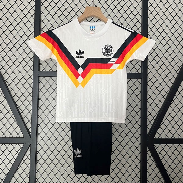 Camiseta Alemania Primera Equipación Retro Niño 1990
